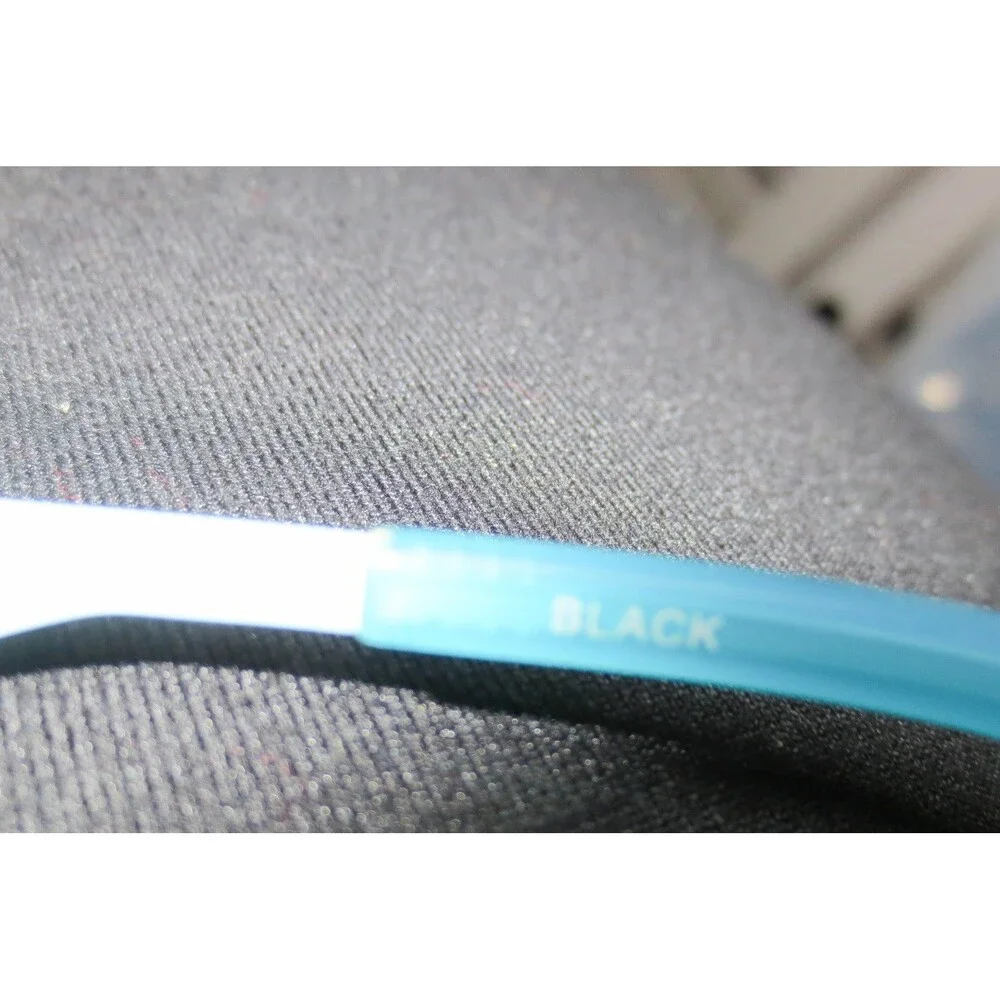 Sydney Love SL2032 Black Blue Rectangular Eyeglasses Frames 50-16-135 SL 2032